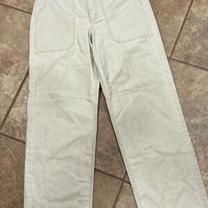 Universal Thread Women's Straight Leg Pants - Light Gray